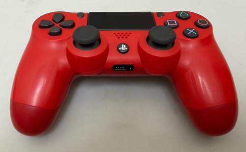 Sony ps4 controller red finish - ps4,